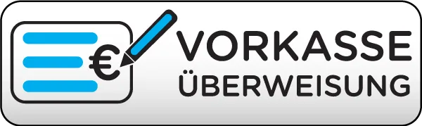 Vorkasse / Überweisung